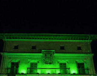 Durangoko Arte eta Historia museoa berdez argiztatuko dute zapatuan