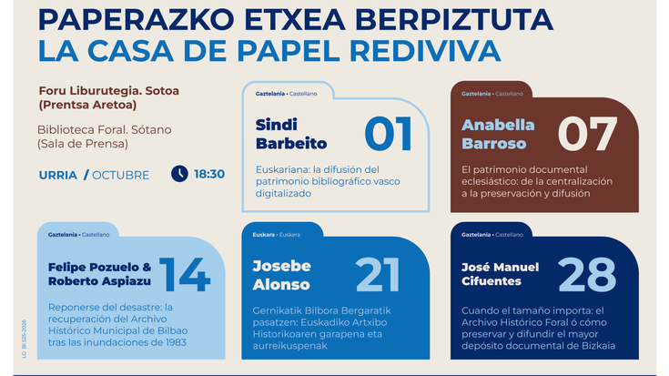 Hitzaldi-zikloa: Paperezko etxea berpiztuta