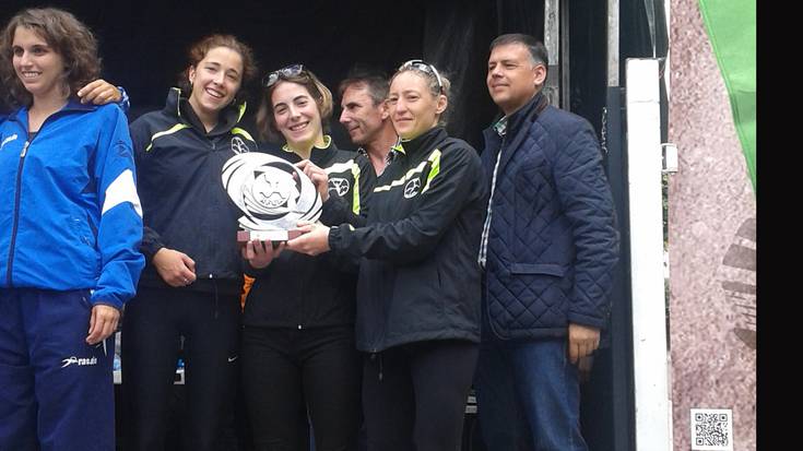 Silvia Trigueros eta Eider Gorritxategi mendi lasterketen Espainiako txapeldun