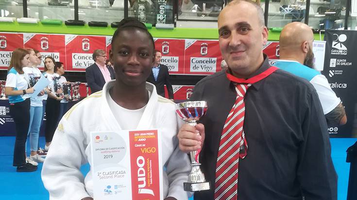 Deniba Konarek zilarrezko domina batekin hasi du judo denboraldia