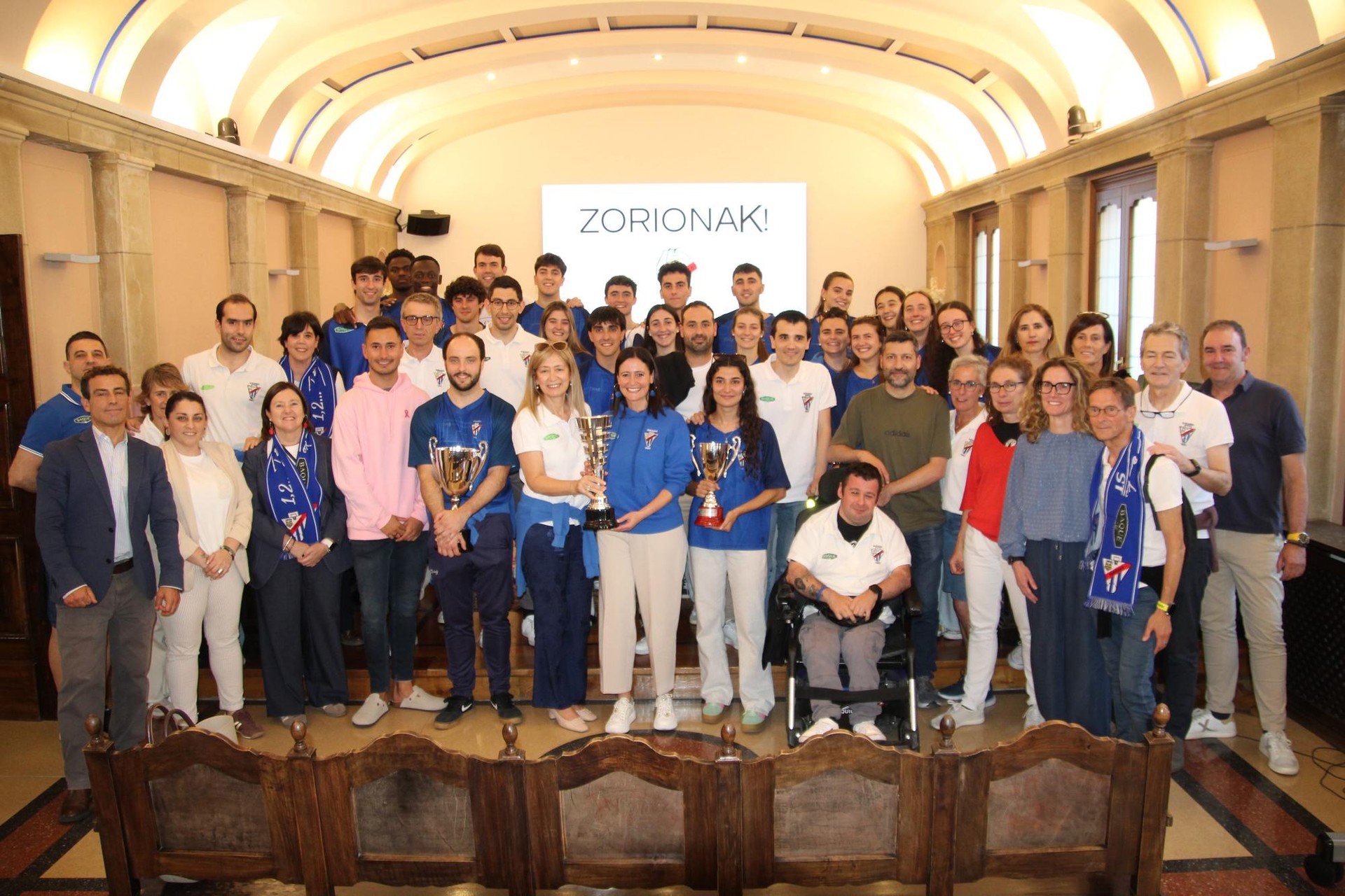 Durangoko Udalak aurtengo lorpenak aitortu dizkio Tabirakori