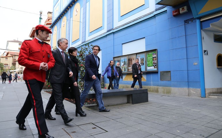 Iñigo Urkullu Zornotzako nazioarteko mintegian izan da gaur 