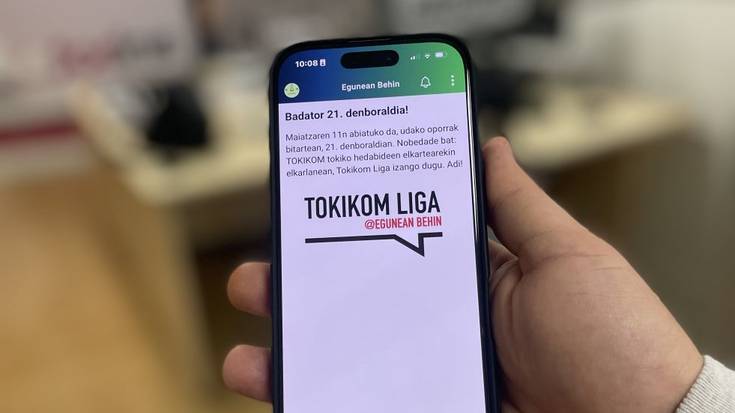 Batu Egunean Behineko 'Anboto Durangaldea' taldera eta jokatu  Tokikom Ligan