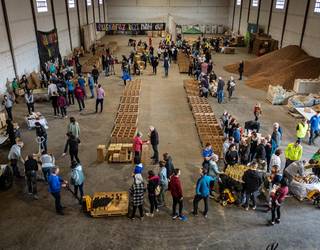 Errigorak udaberriko kanpaina hasi du, etxeetako despentsak Nafarroa hegoaldeko elikagaiekin betetzeko