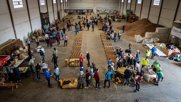 Errigorak udaberriko kanpaina hasi du, etxeetako despentsak Nafarroa hegoaldeko elikagaiekin betetzeko