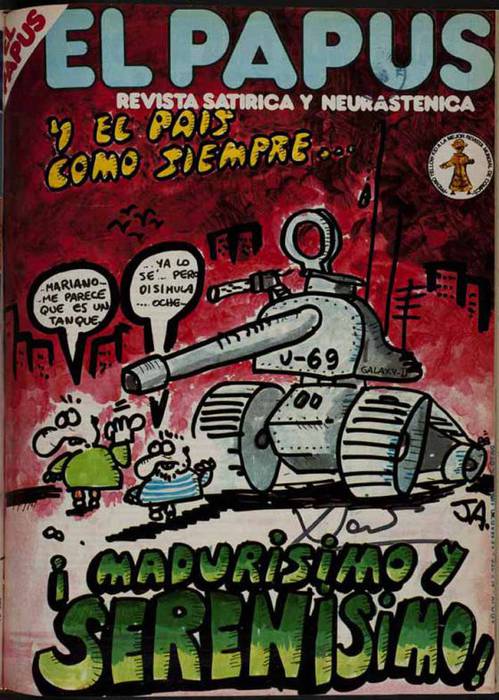 'El Papus' aldizkari satirikoaren historiari buruzko erakusketa, otsailera arte, Elorrion