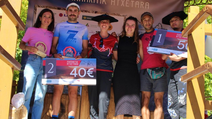 Fouad Anou eta Oihane Alonso nagusi Mañaritik Atxetarako 13 kilometroko lasterketan