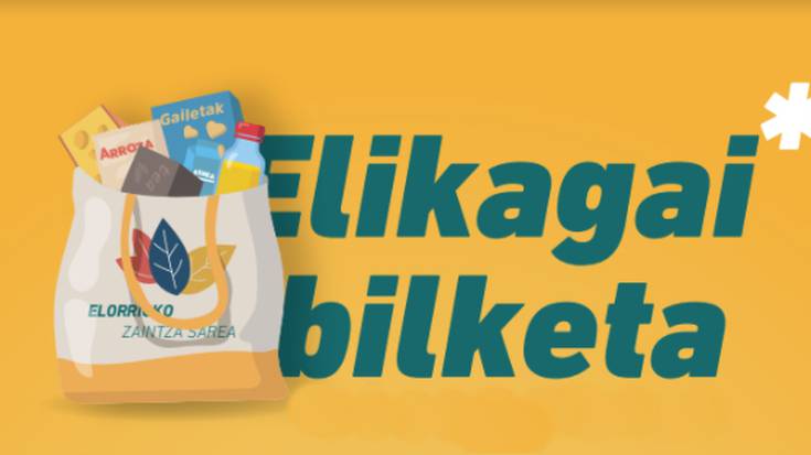 Beharra duten herritarrei laguntzeko elikagaiak bilduko dituzte asteburuan Elorrion
