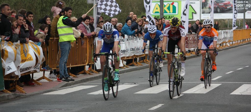 Gontzal Garcia podiumera igo da Zornotzako Udaberri Klasikoan