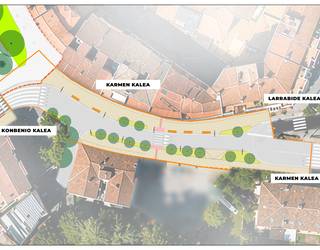 Karmen kaleko lanak zati berri batera zabalduko dituzte