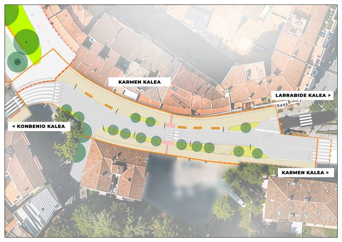 Karmen kaleko lanak zati berri batera zabalduko dituzte