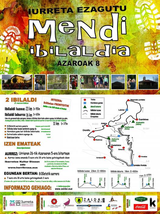 'Iurreta Ezagutuz' mendi ibilaldia