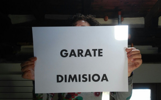 Fran Garateren dimisioa eskatuko dute gaurko kontzentrazioan