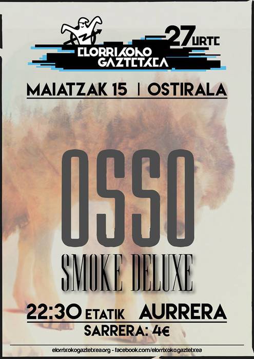 Kontzertuak: Osso eta Smoke Deluxe