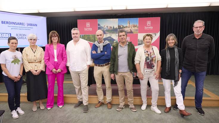 'Berdinsarea(H)abian' programa aurkeztu dute Iurretan
