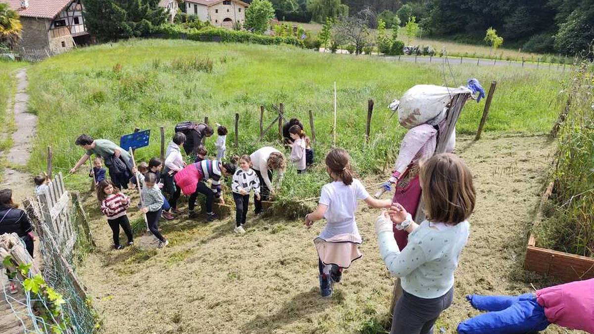[ARGAZKI GALERIA]: Garaiko umeen ortua prest, txorimalo berri eta guzti