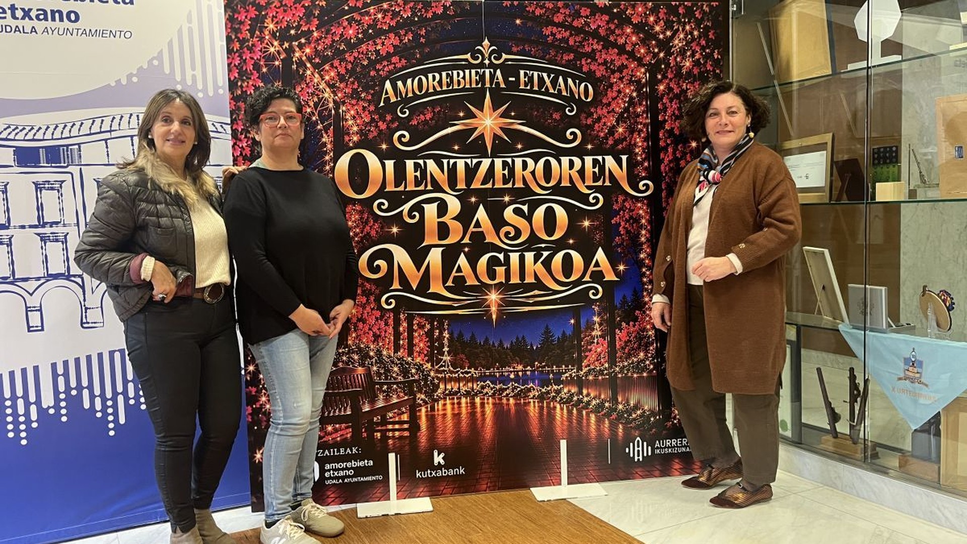 Olentzerok argi-parke magikoa izango du Zornotzako Jauregibarrian, gabonetan