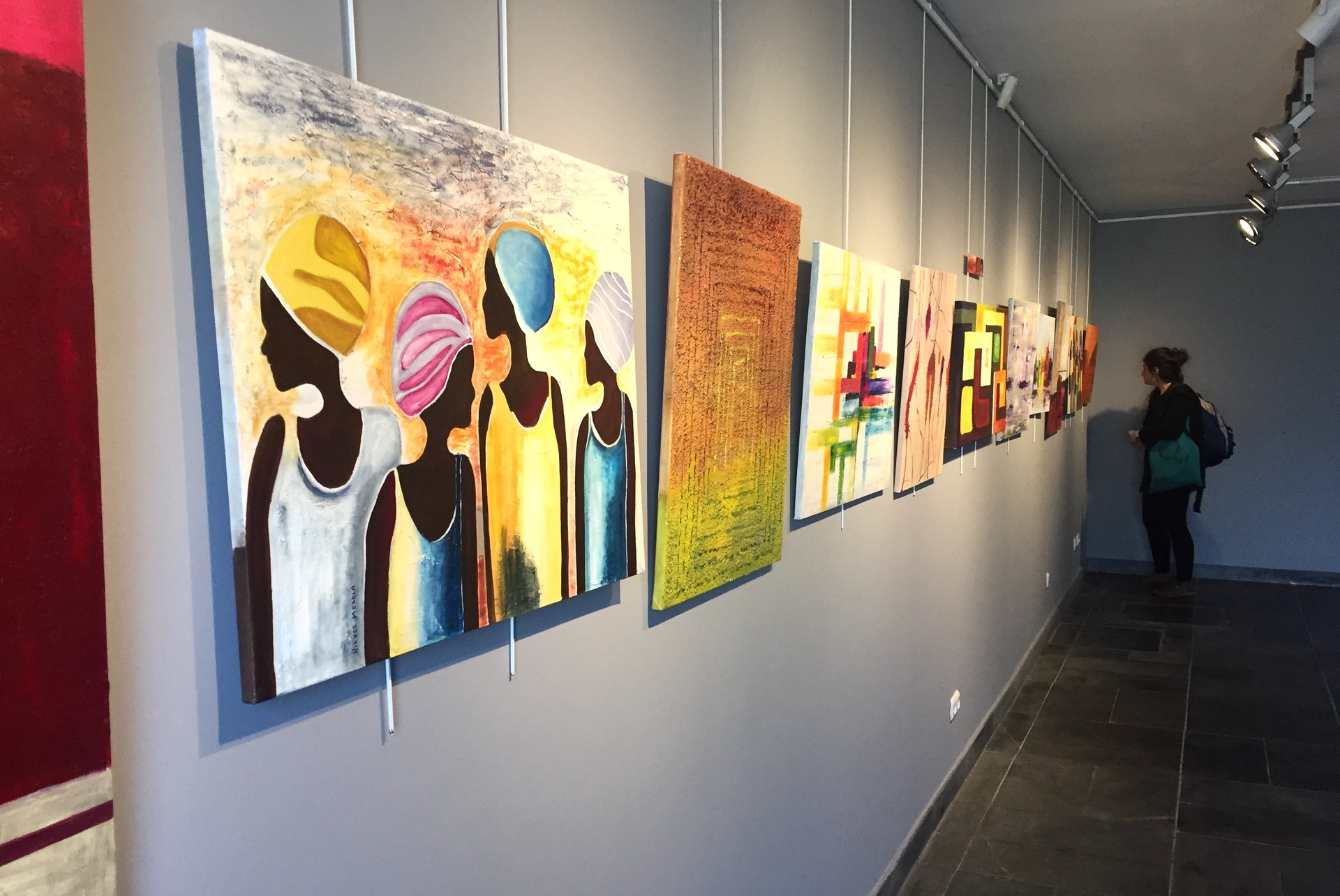 Elorrioko artisten lanak ikusgai daude Iturrin