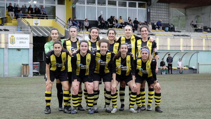 Oraina eta etorkizuna uztartuz, Elorrio futbol taldea Euskal Ligako onenen artean aritu da beste behin ere