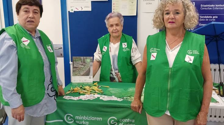 Minbiziaren Aurkako Elkarteak diru-bilketa egingo du domekan, Zornotzan