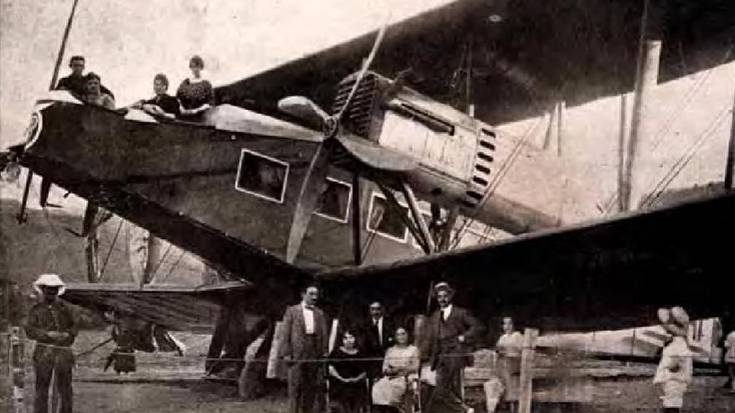 100 urte bete dira Handley Page hegazkinak Iurretako artasoro batean lur hartu zuela
