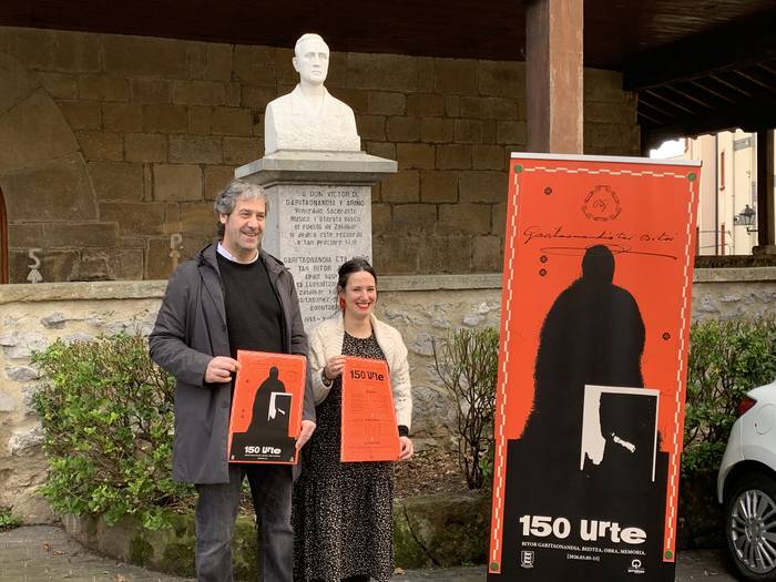 Ekitaldi sorta zabala Zaldibarren, Bittor Garitaonandiaren ekarpena aitortzeko