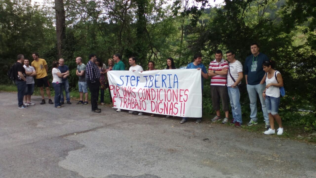 Stef Iberiako langileek lanuzteak deituko dituzte "lan baldintza duinak" bermatu ezean