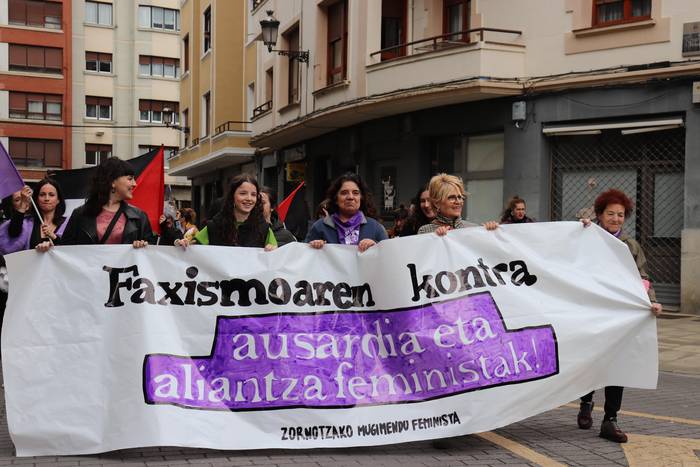 Azken egunotan eraso bi gertatu direla Zornotzan salatu du Suhaziakek