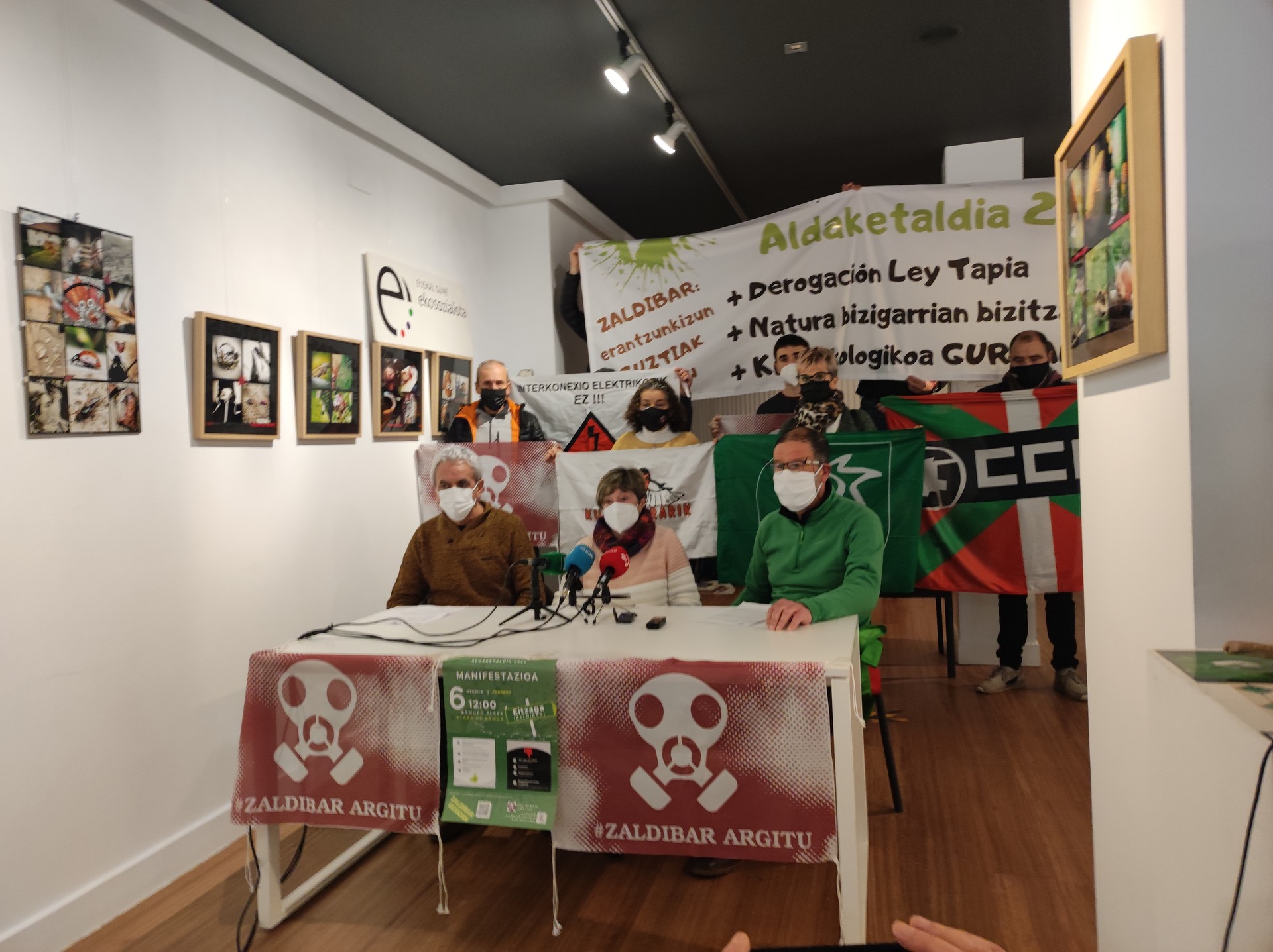Manifestazioa egingo dute Ermuatik Eitzagara hondakindegiko lur jausiaren bigarren urteurrenean
