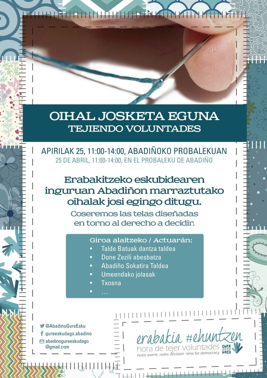 Zapatuan Josketa Eguna ospatuko dugu Abadiñon 