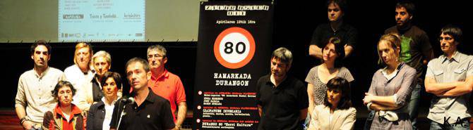 80ko hamarkadako Durangori buruzko Zilar Astea, auzolanean
