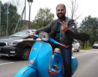 "Vespa ez da azkarra, baina bere xarma du"