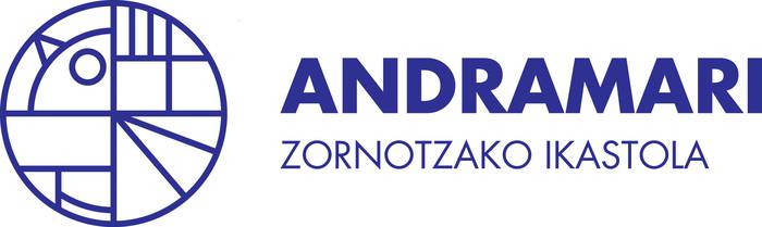ANDRAMARI ZORNOTZAKO IKASTOLA logotipoa
