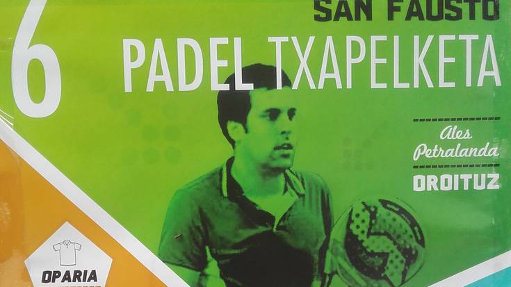 San Fausto padel txapelketan izena-emateko azken egunak