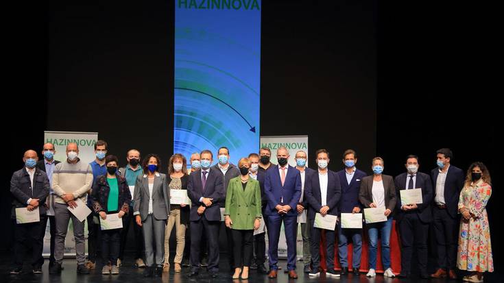 [ARGAZKIAK] 40 enpresa txiki eta ertaini berrikuntzaren alde egindako lana aintzatetsi diete