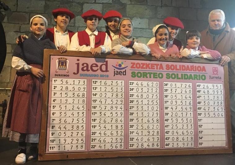 JAEDeko autoa 56.173 zenbakidun txartelarentzat