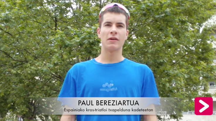 Paul Bereziartuak Espainiako kros-triatloien txapelketa irabazi du