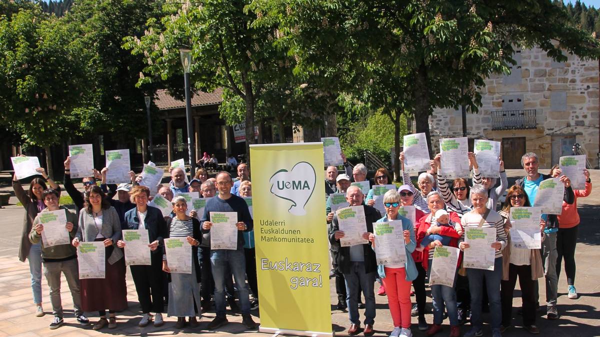 UEMAk Udalerri Euskaldunen Eguna ospatuko du Otxandion maiatzaren 16an