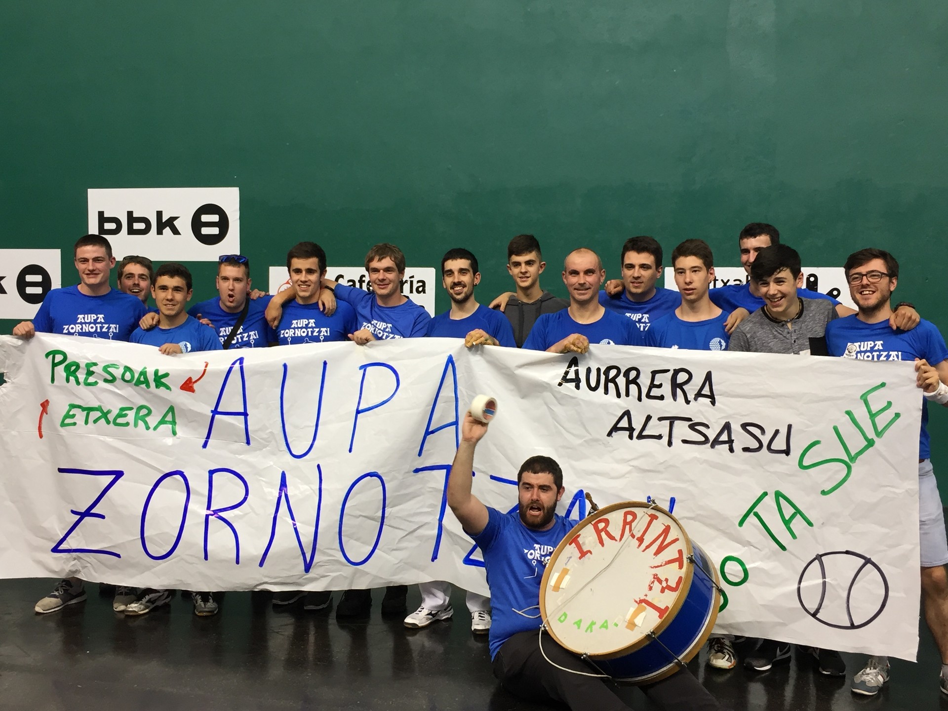 Markina-Xemeinentzat herri arteko txapela, Zornotza borrokalari baten aurka
