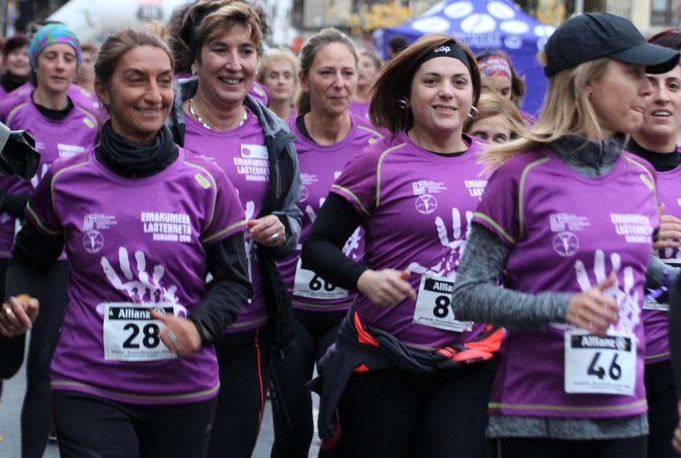 Emakumeen lasterketa bihar, helburu solidarioagaz