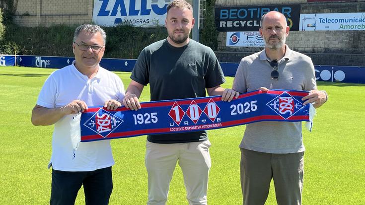 Jon Castrillo: "SD Amorebieta entrenatzea ametsa da eta baita erantzukizun handia ere"