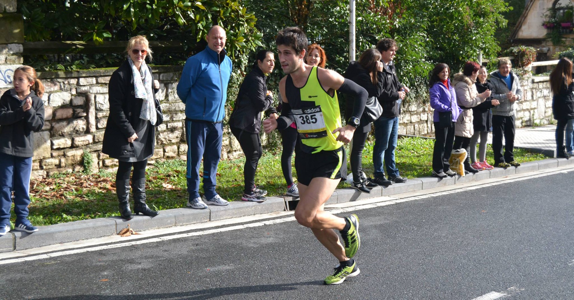Dabid Garcia 11. sailkatu da Behobia-Donostian 