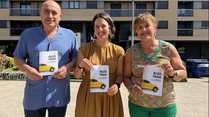 Auzo Taxi zerbitzua ipini dute indarrean Zaldibarren