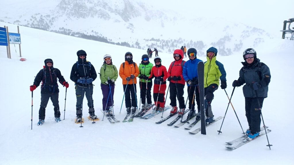 Baqueira Bereterako irteera antolatu du Alpino-Tabira taldeak