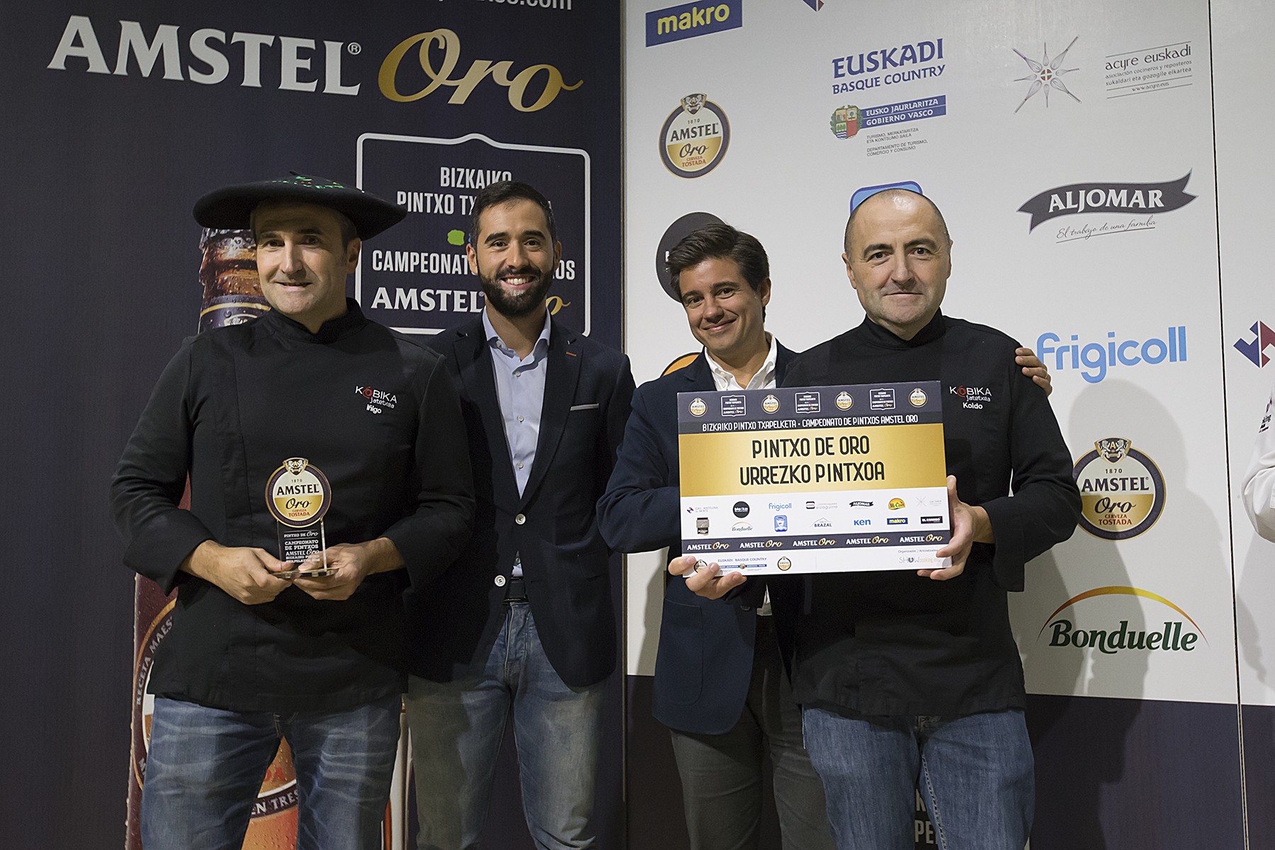 Kortabitarte anaiak berriro ere garaile Bizkaiko Pintxo Txapelketan
