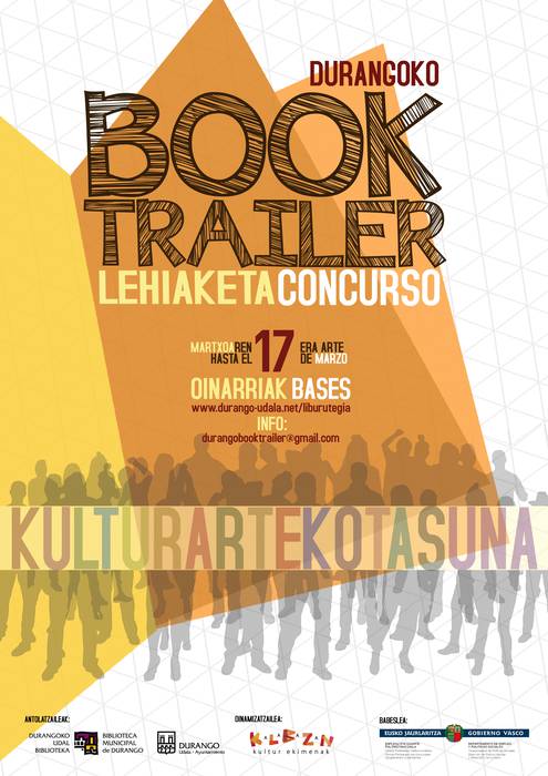 DURANGOKO I. BOOK TRAILER LEHIAKETA: BIDEOAK AURKEZTEKO EPEA LUZATU DA 