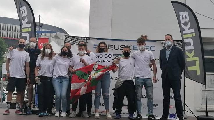 Euskadiko txapeldunak Euskelec auto elektrikoen lehiaketan