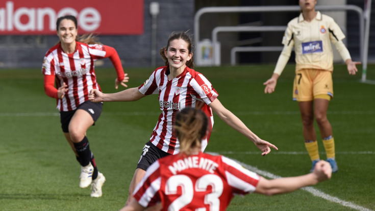 Irene Oguiza gol birekin bueltatu da Athleticen lehenengo taldera, lesionatu zenetik urtebetera