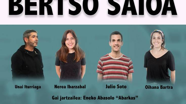 Bertso jaialdia Iurreta Plazaraturen eskutik
