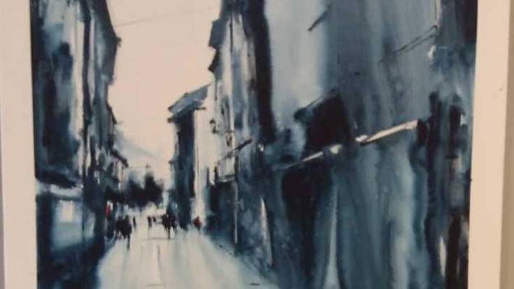 [ARGAZKI GALERIA]: Gijongo Nestor Lópezek irabazi du Errebonbillo pintura lehiaketa
